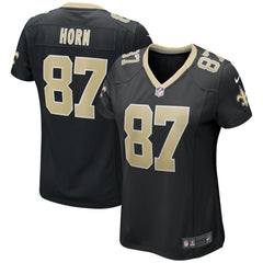 Joe Horn New Orleans Saints Women's Game Retired Player Jersey - Black for sale