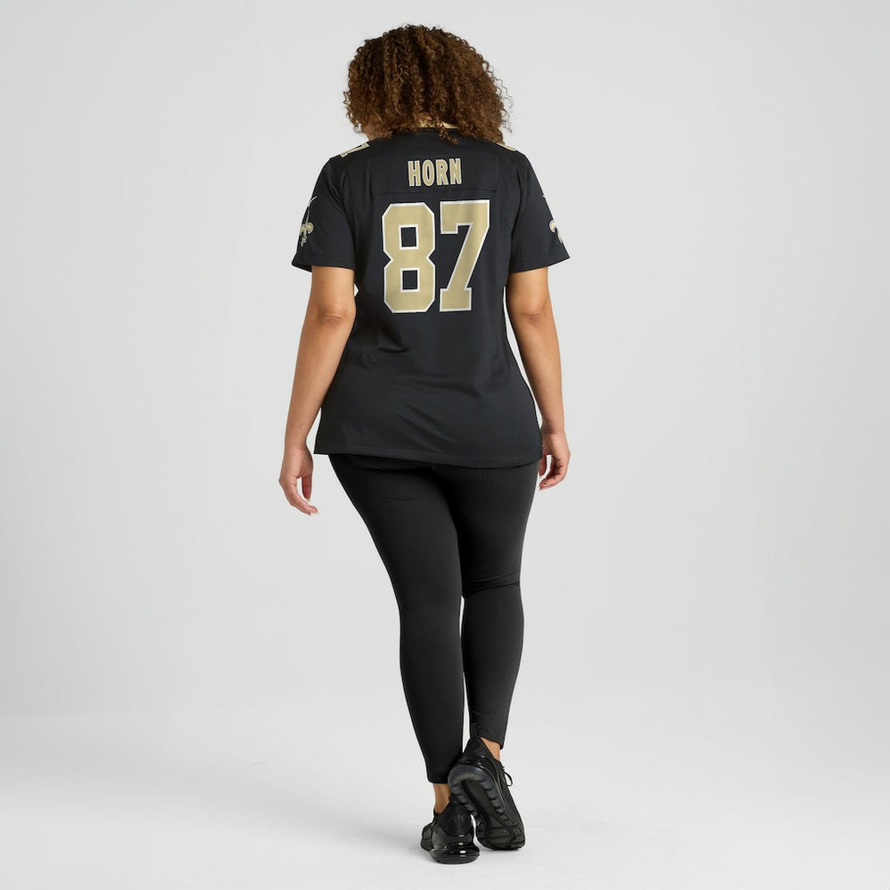 Joe Horn New Orleans Saints Women's Game Retired Player Jersey - Black for sale