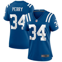 Joe Perry Indianapolis Colts Women's Game Retired Player Jersey - Royal for sale