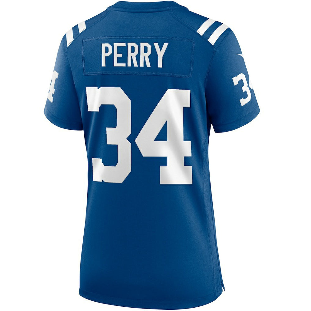 Joe Perry Indianapolis Colts Women's Game Retired Player Jersey - Royal for sale
