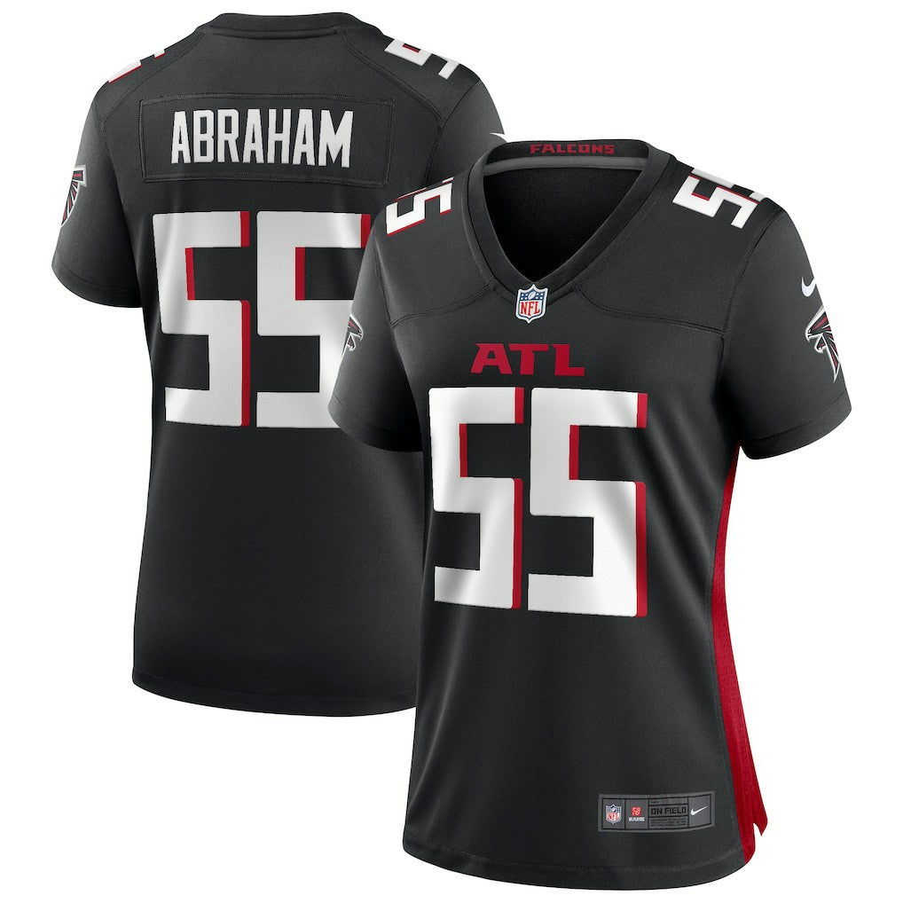 John Abraham Atlanta Falcons Women's Game Retired Player Jersey - Black on sale