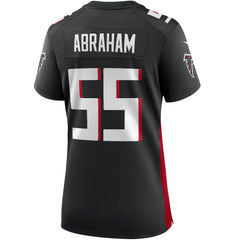 John Abraham Atlanta Falcons Women's Game Retired Player Jersey - Black on sale