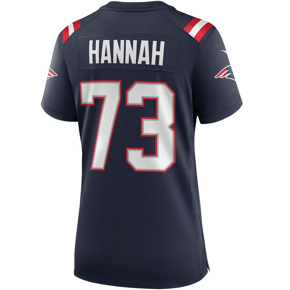John Hannah New England Patriots Women's Game Retired Player Jersey - Navy cheap