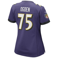 Jonathan Ogden Baltimore Ravens Women's Game Retired Player Jersey - Purple sale