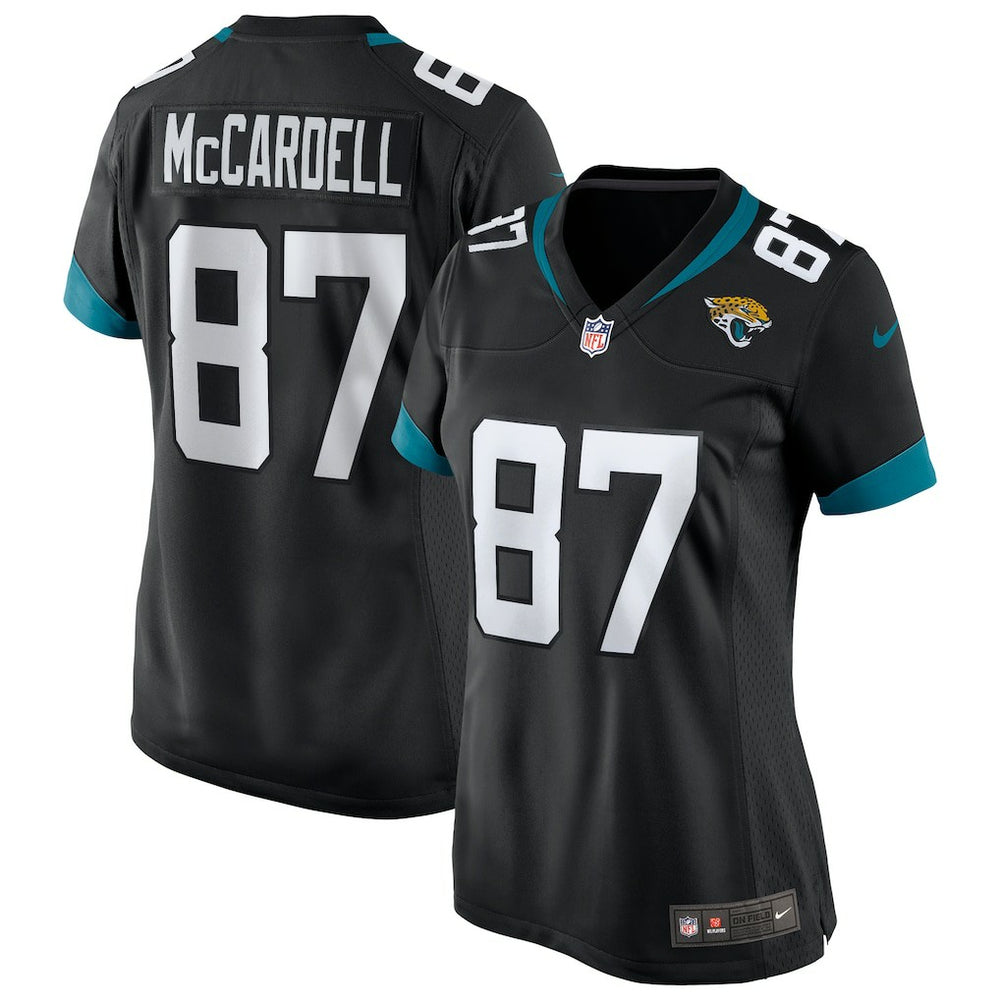 Keenan McCardell Jacksonville Jaguars Women's Game Retired Player Jersey - Black on sale