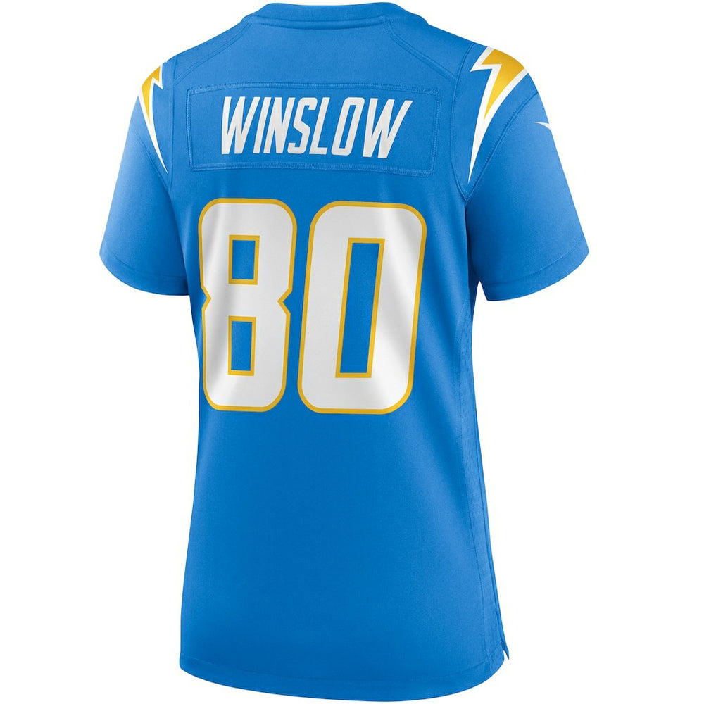 Kellen Winslow Los Angeles Chargers Women's Game Retired Player Jersey - Powder Blue cheap
