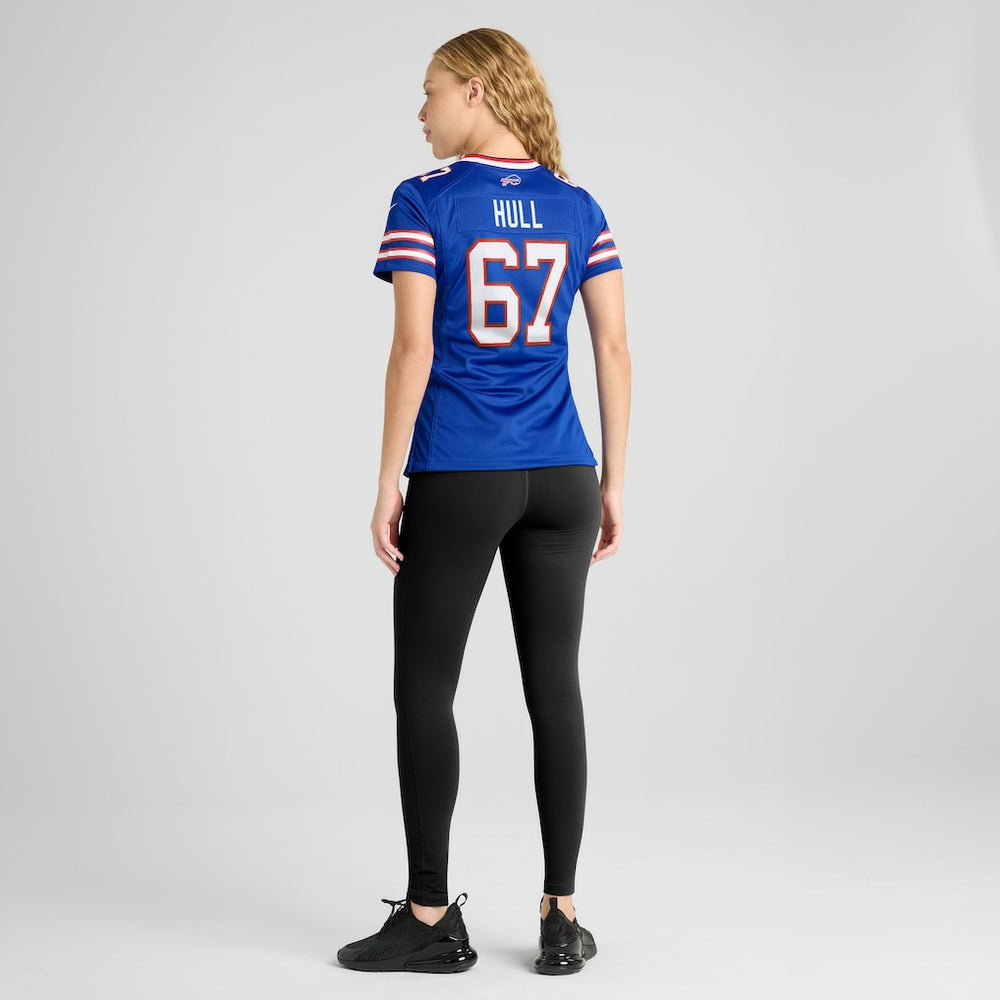 Kent Hull Buffalo Bills Women's Game Retired Player Jersey - Royal cheap