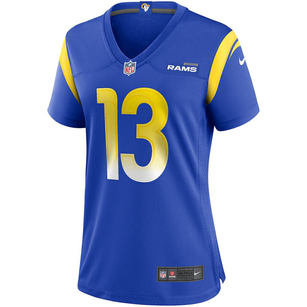 Kurt Warner Los Angeles Rams Women's Game Retired Player Jersey - Royal cheap