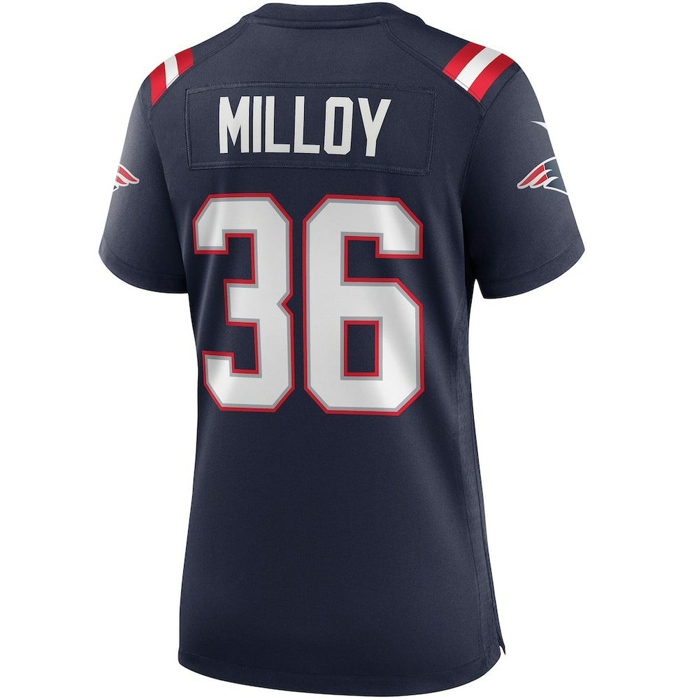 Lawyer Milloy New England Patriots Women's Game Retired Player Jersey - Navy cheap