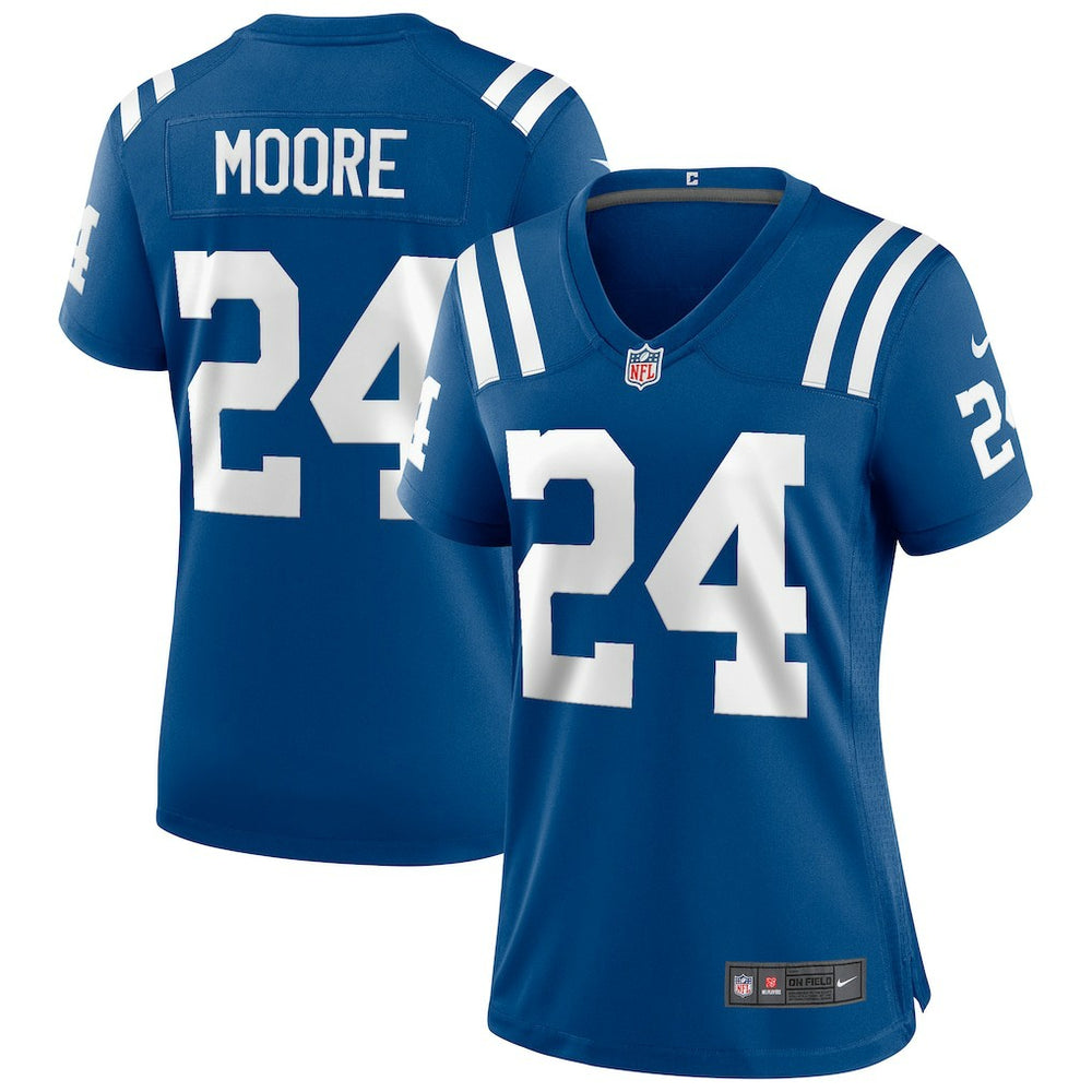 Lenny Moore Indianapolis Colts Women's Game Retired Player Jersey - Royal cheap