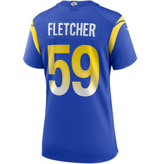 London Fletcher Los Angeles Rams Women's Game Retired Player Jersey - Royal online
