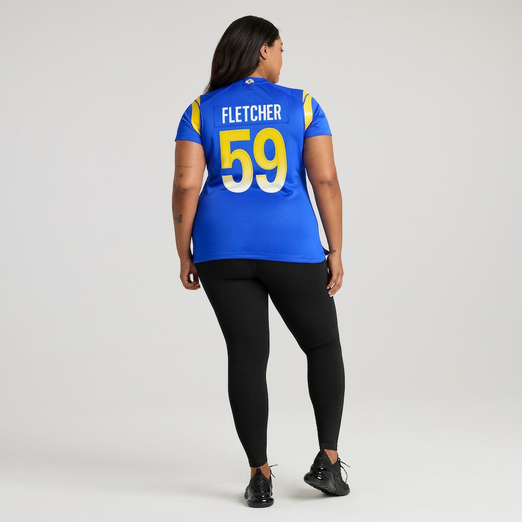 London Fletcher Los Angeles Rams Women's Game Retired Player Jersey - Royal online