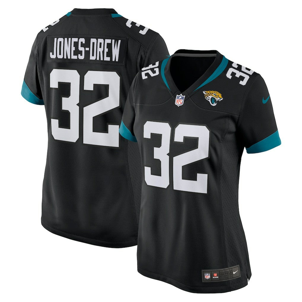 Maurice Jones-Drew Jacksonville Jaguars Women's Game Retired Player Jersey - Black for sale