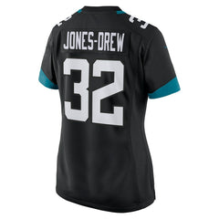 Maurice Jones-Drew Jacksonville Jaguars Women's Game Retired Player Jersey - Black for sale