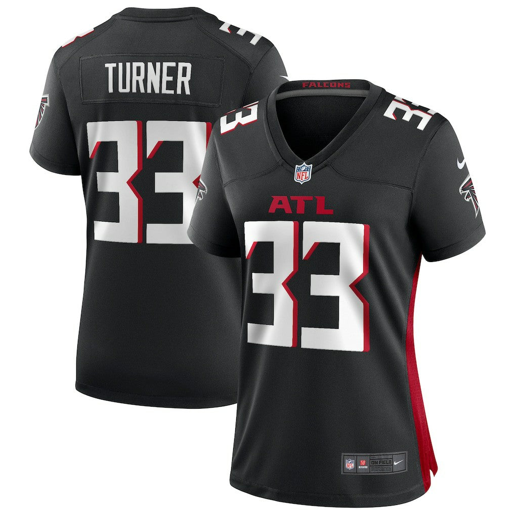 Michael Turner Atlanta Falcons Women's Game Retired Player Jersey - Black on sale