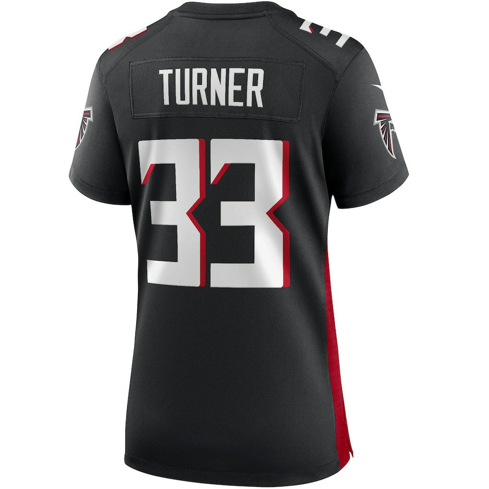 Michael Turner Atlanta Falcons Women's Game Retired Player Jersey - Black on sale