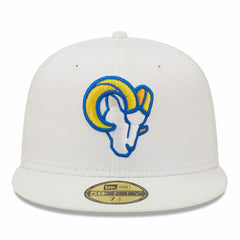 Los Angeles Rams New Era Omaha Ram Head 59FIFTY Fitted Hat - White outlet