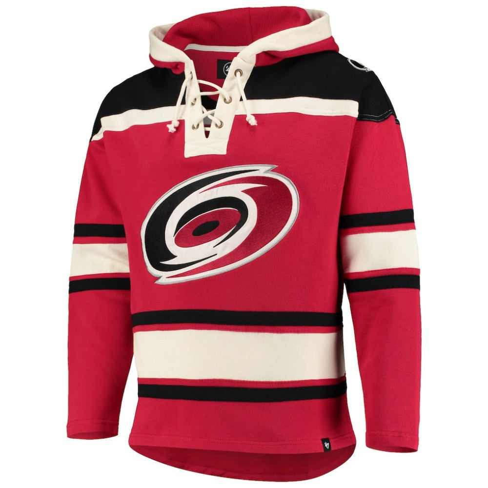 Carolina Hurricanes '47 Superior Lacer Hoodie - Red Hoodies
