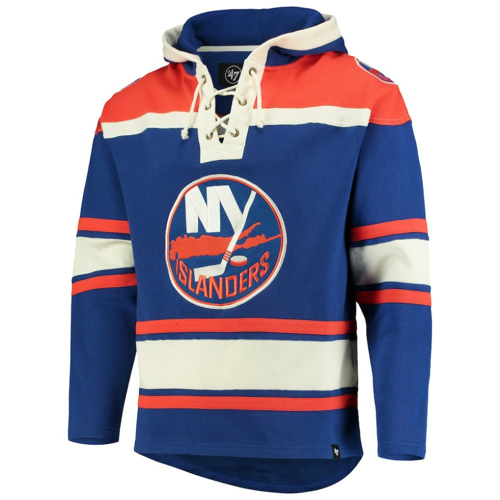 New York Islanders '47 Superior Lacer Hoodie - Royal Hoodies