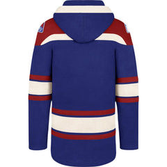 New York Rangers '47 Superior Lacer Hoodie - Blue Hoodies
