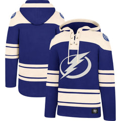 Tampa Bay Lightning '47 Superior Lacer Hoodie - Blue Hoodies