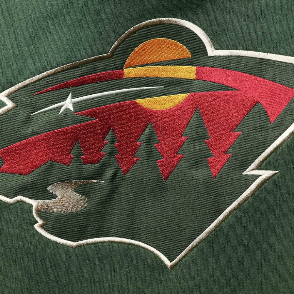 Minnesota Wild '47 Superior Lacer Hoodie - Green Hoodies