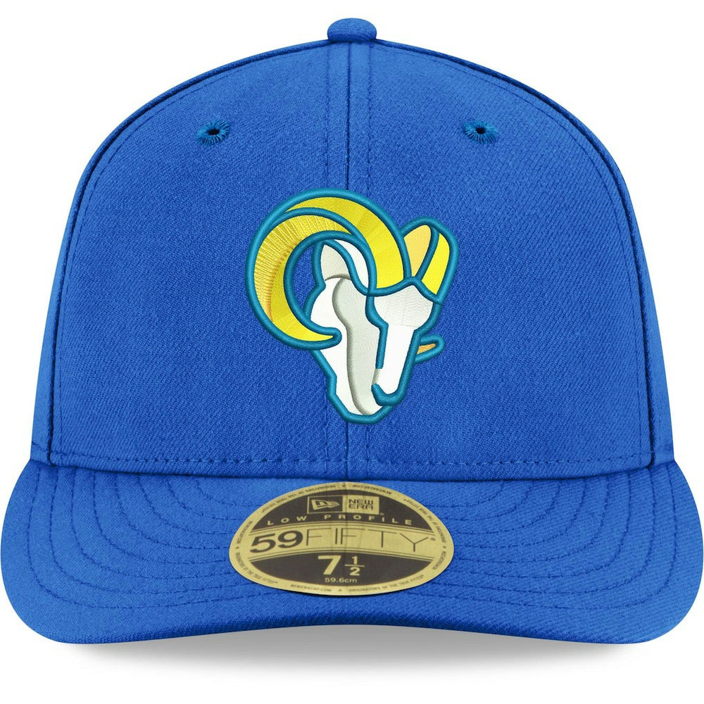 Los Angeles Rams New Era Omaha Low Profile 59FIFTY Fitted Team Hat - Royal for sale