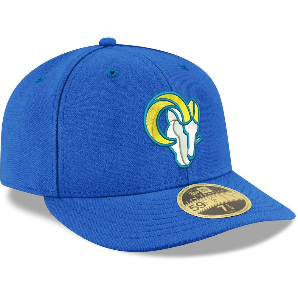 Los Angeles Rams New Era Omaha Low Profile 59FIFTY Fitted Team Hat - Royal for sale