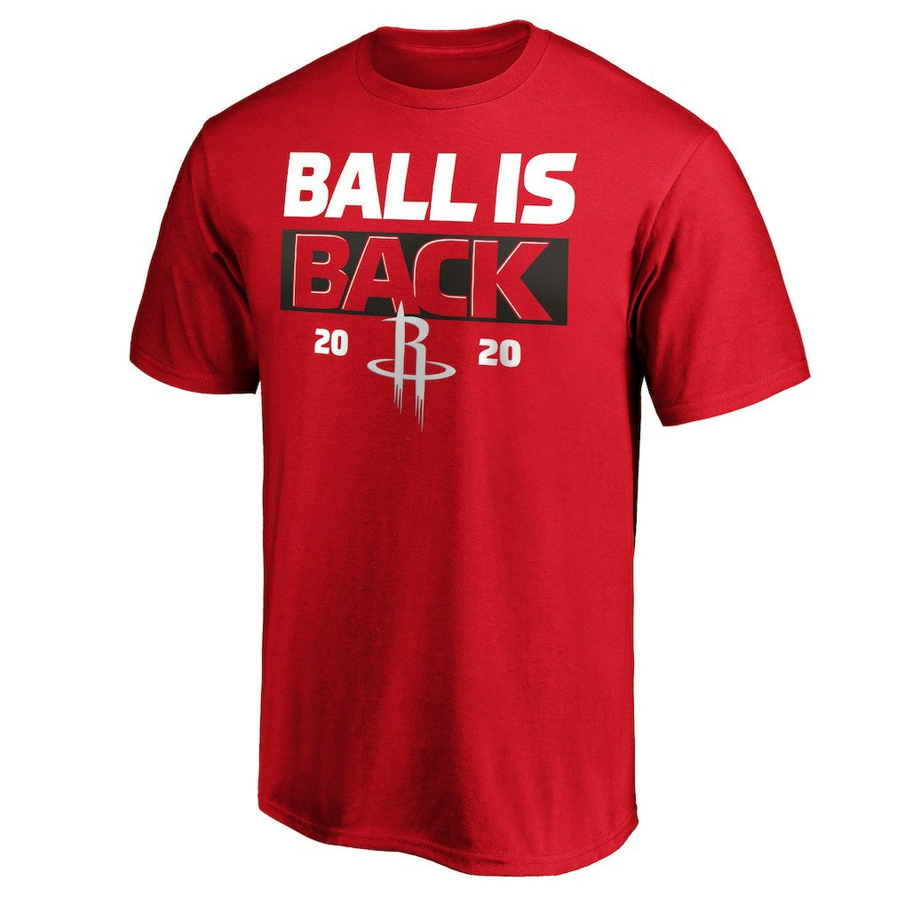 Houston Rockets Ball Is Back T-Shirt - Red on sale