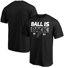 San Antonio Spurs Ball Is Back T-Shirt - Black discount