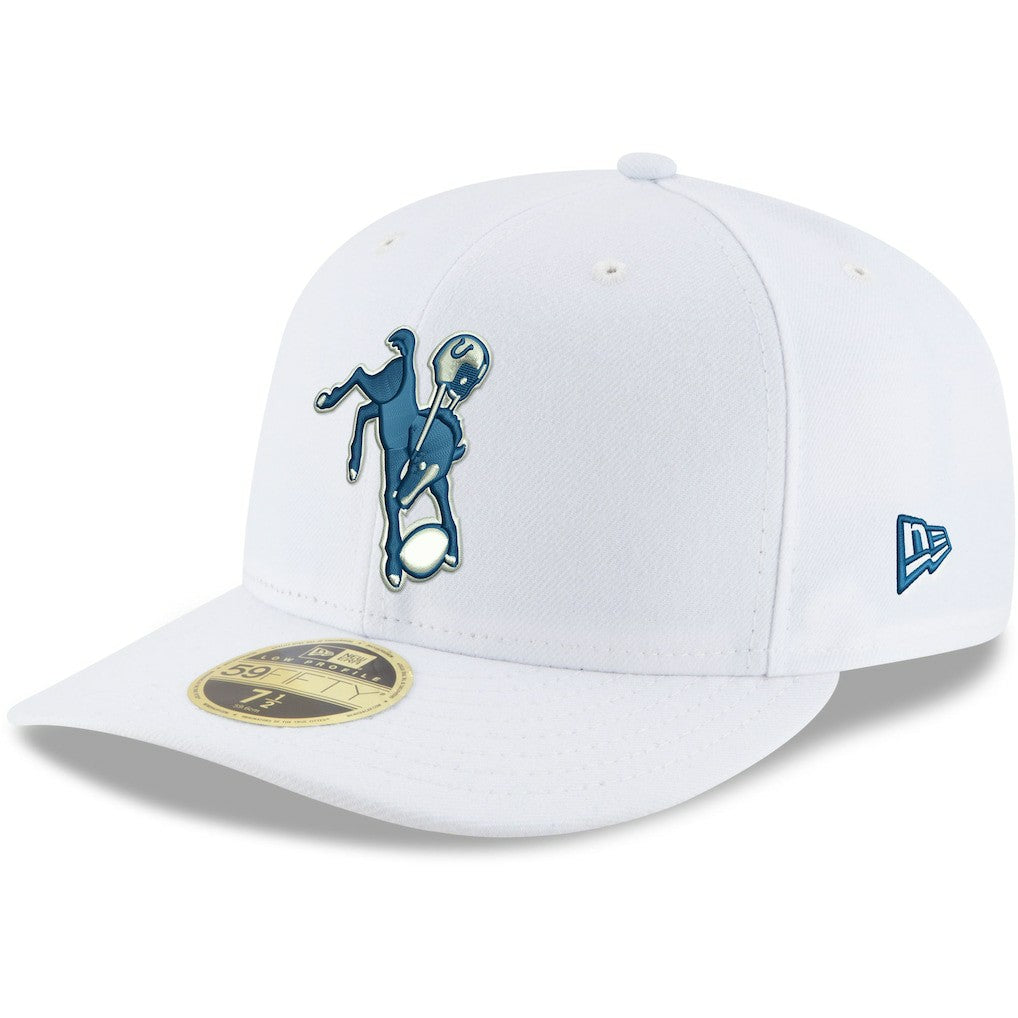 Indianapolis Colts New Era Omaha Low Profile 59FIFTY Fitted Hat - White online