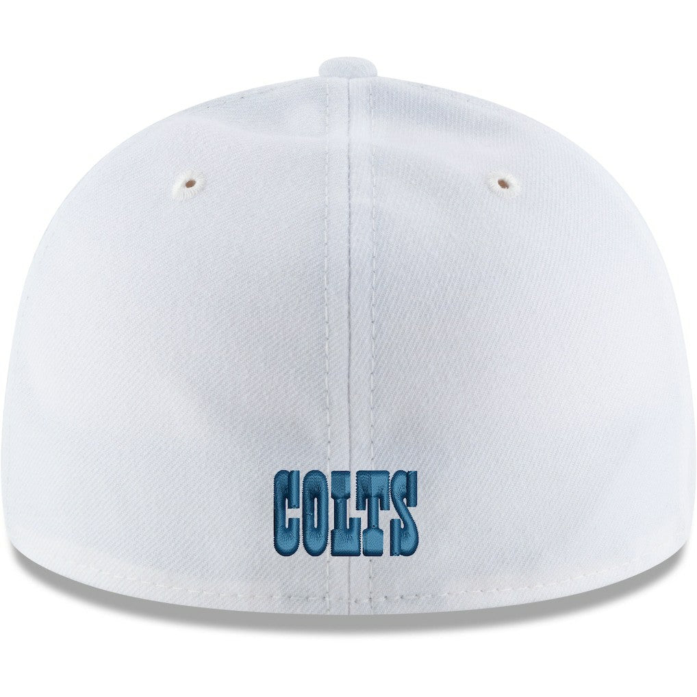 Indianapolis Colts New Era Omaha Low Profile 59FIFTY Fitted Hat - White online