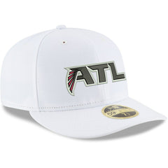 Atlanta Falcons New Era Omaha Low Profile 59FIFTY Fitted Hat - White for sale