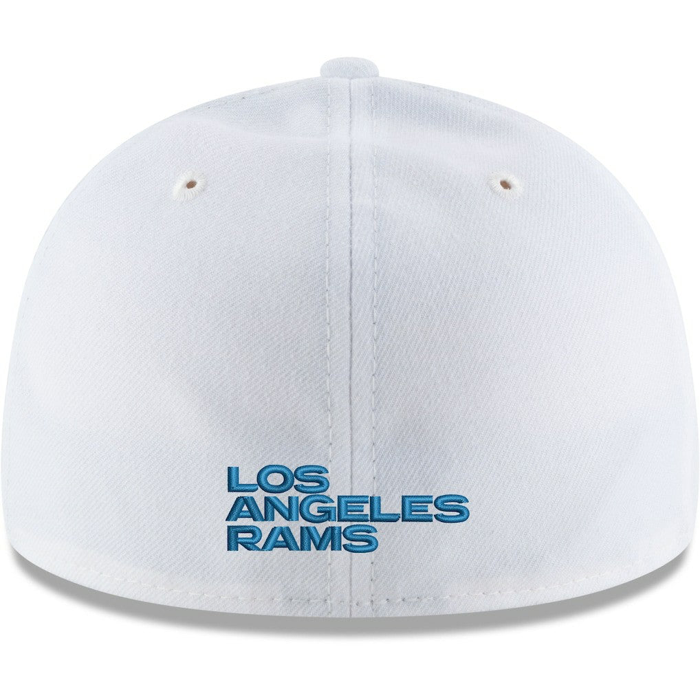 Los Angeles Rams New Era Omaha Low Profile 59FIFTY Fitted Hat - White sale