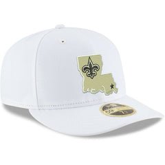 New Orleans Saints New Era Omaha Low Profile 59FIFTY Fitted Hat - White online