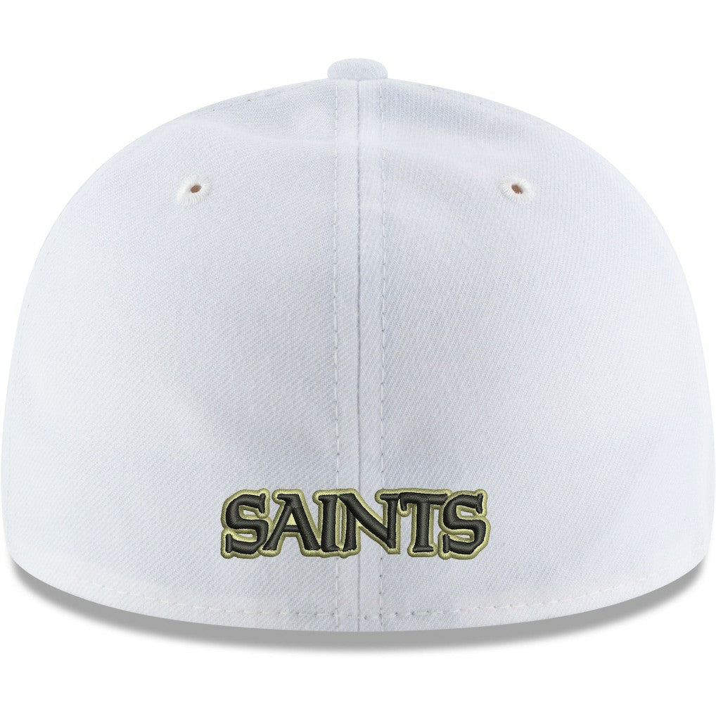 New Orleans Saints New Era Omaha Low Profile 59FIFTY Fitted Hat - White online