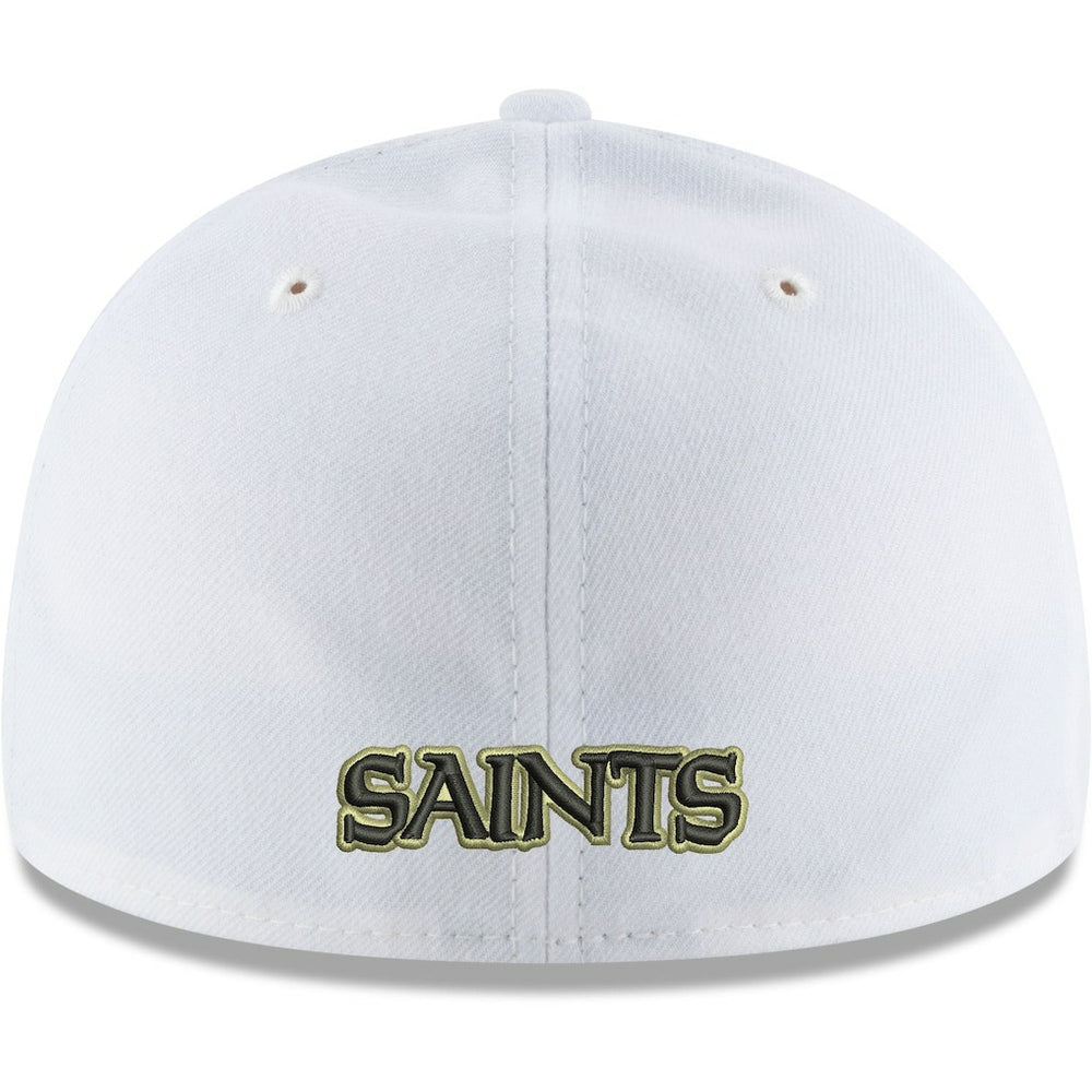 New Orleans Saints New Era Omaha Low Profile 59FIFTY Fitted Hat - White online