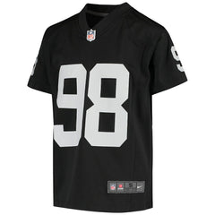 Maxx Crosby Las Vegas Raiders Youth Game Jersey - Black cheap