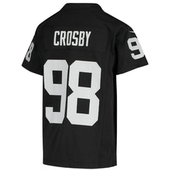 Maxx Crosby Las Vegas Raiders Youth Game Jersey - Black cheap