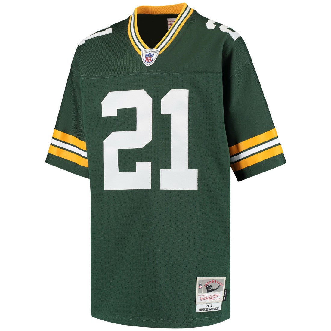Charles Woodson Green Bay Packers Youth Retired Player Legacy Jersey - Green for sale