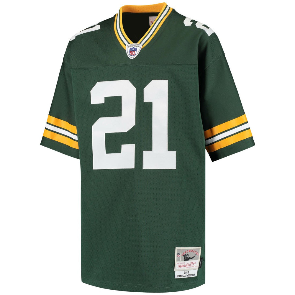 Charles Woodson Green Bay Packers Youth Retired Player Legacy Jersey - Green for sale