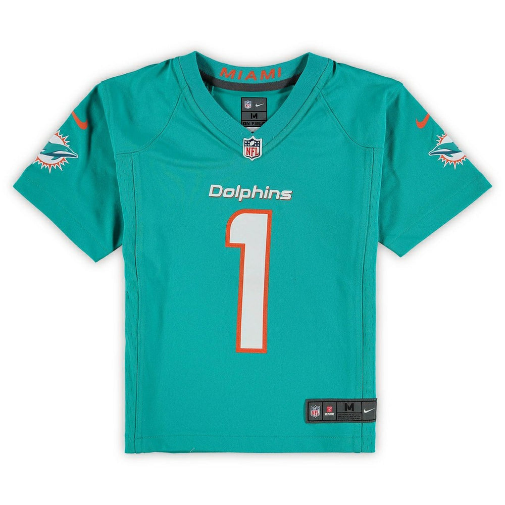 Tua Tagovailoa Miami Dolphins Preschool Game Jersey - Aqua sale