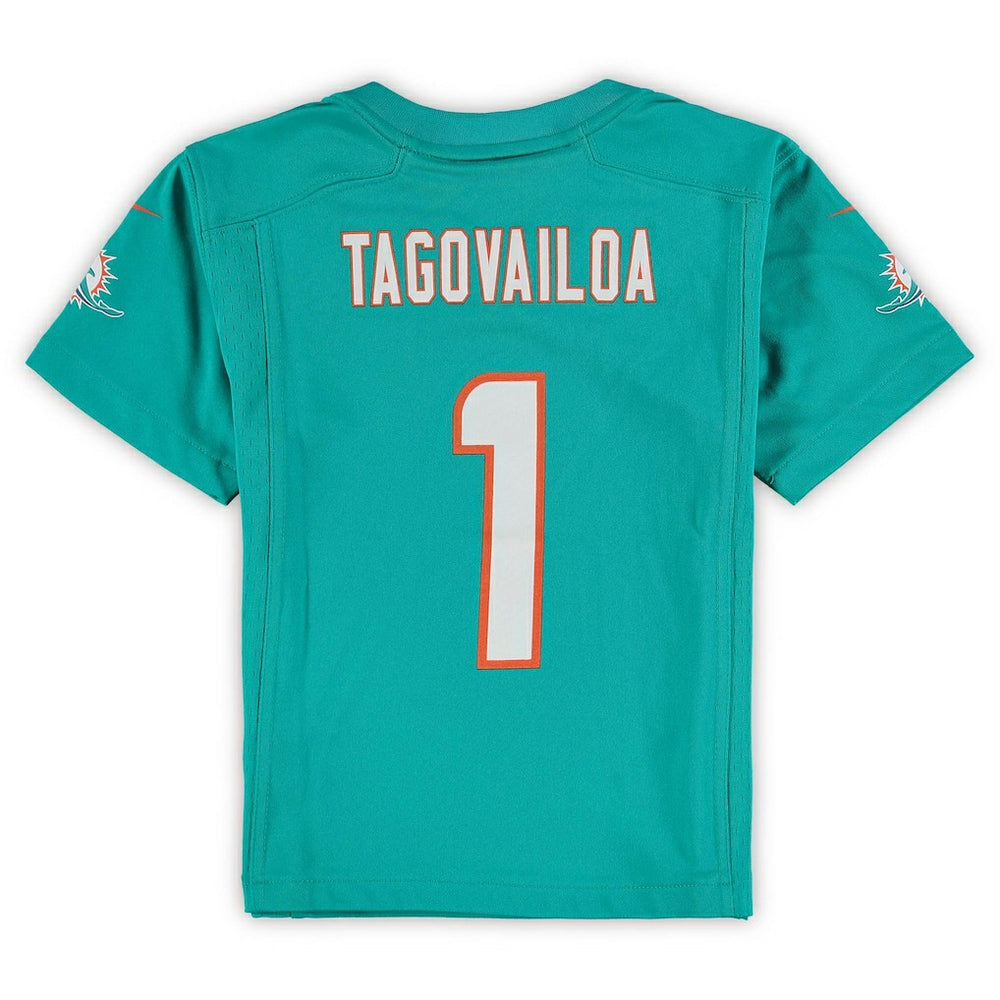 Tua Tagovailoa Miami Dolphins Preschool Game Jersey - Aqua sale