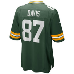 Willie Davis Green Bay Packers Game Retired Player Jersey - Green discount