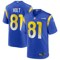 Torry Holt Los Angeles Rams Game Retired Player Jersey - Royal discount