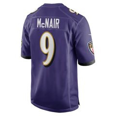 Steve McNair Baltimore Ravens Game Retired Player Jersey - Purple discount