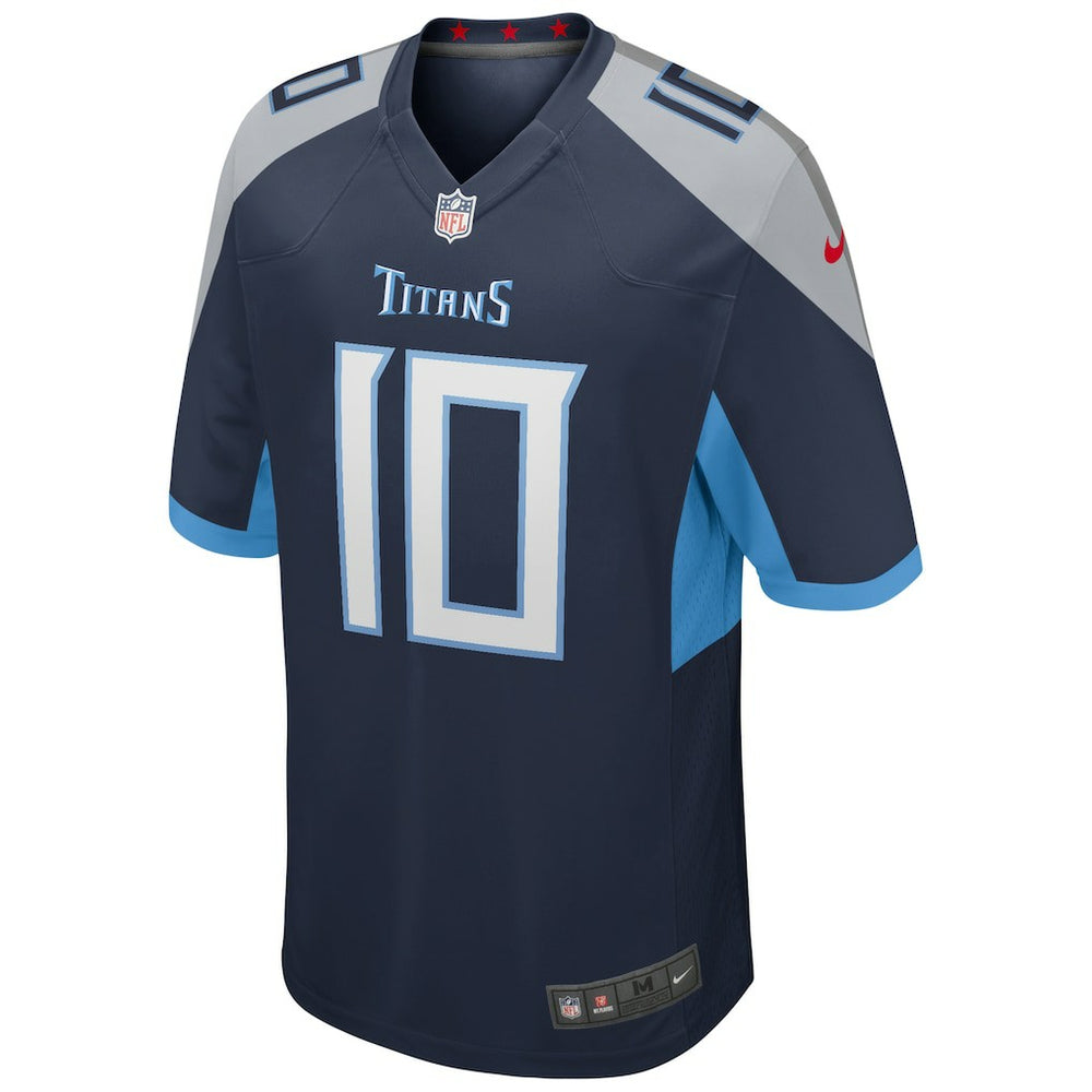 Vince Young Tennessee Titans Game Retired Player Jersey - Navy on sale