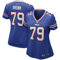 Ruben Brown Buffalo Bills Women's Game Retired Player Jersey - Royal cheap