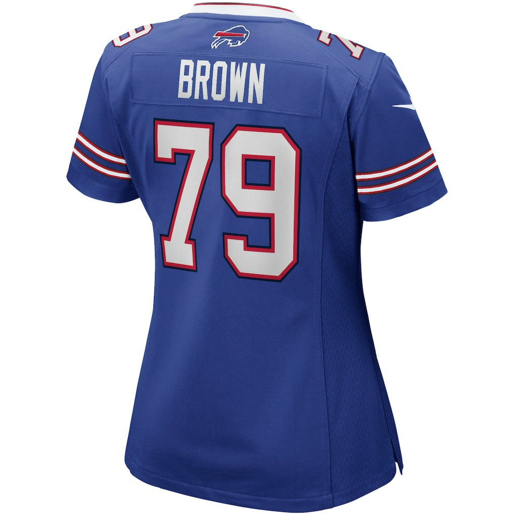 Ruben Brown Buffalo Bills Women's Game Retired Player Jersey - Royal cheap