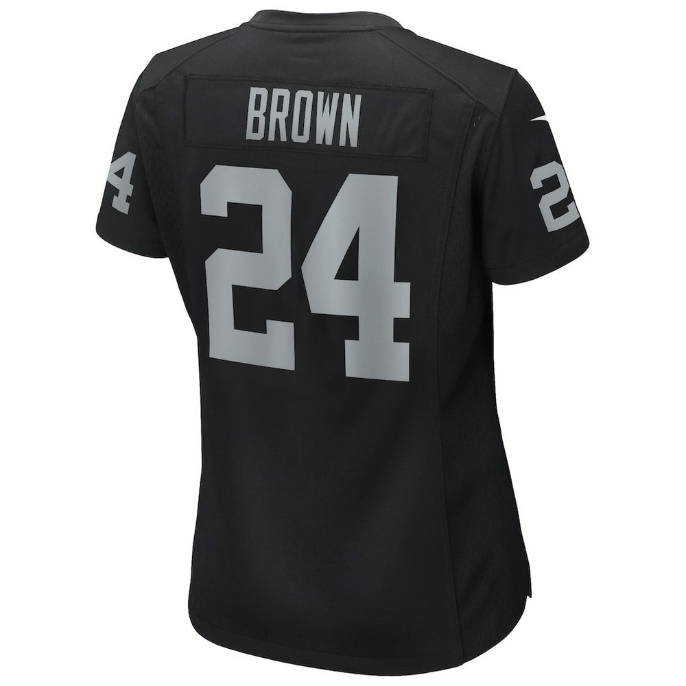 Willie Brown Las Vegas Raiders Women's Game Retired Player Jersey - Black cheap